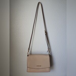 Michael Kors Cream Tan Crossbody Bag